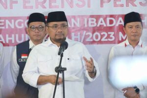 Menag Usulkan Perubahan Mekanisme Penetapan Jemaah Haji untuk Kurangi Angka Kematian Menteri Agama Yaqut Cholil Qoumas