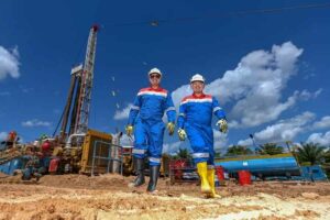Pengeboran sumur MNK merupakan salah satu pengeboran terbesar yang dilakukan PHR, karena harus menembus hingga kedalaman 8.500 kaki