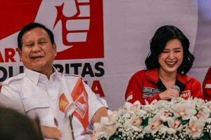 Prabowo Subianto dan Grace Natalie