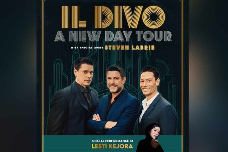 Harga Tiket Konser A NEW DAY TOUR 2023 di Jakarta dan Cara Membelinya Poster Konser 'IL DIVO A NEW DAY TOUR 2023'