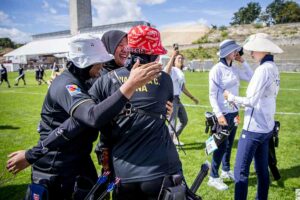 Tim panahan Indonesia berhasil menaklukkan dominasi Korea Selatan di Hyundai World Archery Championships (foto: Dok Perpani)