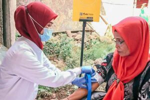 Giat Gerebek Stunting yang diinisiasi oleh Ikatan Alumni Universitas Airlangga (Ika Unair) Cabang Sidoarjo