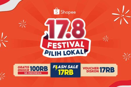Shopee 17.8 Festival Pilih Lokal, Momen Belanja di Hari Kemerdekaan