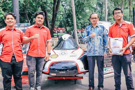 Urban Hydroz, Mobil Listrik Hemat Energi UGM Tampil di Pameran Riset dan Inovasi Hakteknas 2023