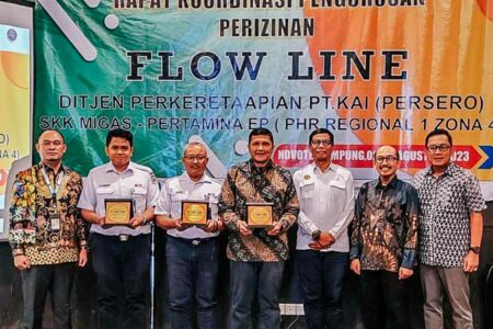 PHR Regional Sumatera Zona 4 Bersama DJKA dan PT KAI Gelar Rapat Koordinasi Capaian Produksi Migas Nasional Rapat koordinasi pengurusan perizinan rail crossing bersama Kementerian Perhubungan