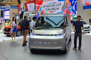 Daihatsu VIZION-F, Solusi Mobilitas Baru dengan Konsep Listrik Berkelanjutan Daihatsu VIZION-F di GIIAS 2023,