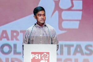 Kaesang Pangarep, Ketua Umum PSI periode 2023-2028.