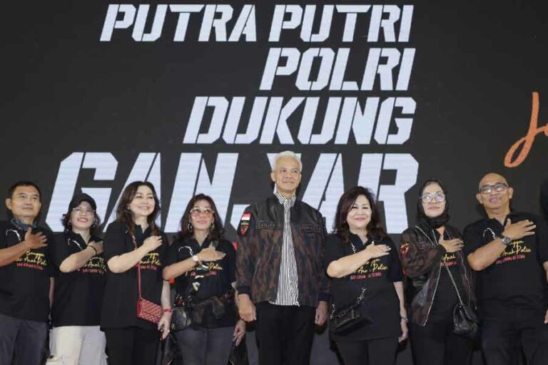 Deklarasi Ganjar Pranowo Capres 2024, KBPP Polri: Anak Polisi Dukung Anak Polisi