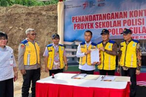 Brantas Abipraya Mulai Proses Pembangunan SPN dan Mako Brimob Polda Sulawesi Utara