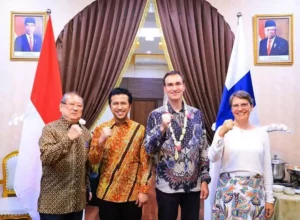 Wagub Emil Dardak Bahas Potensi Kerjasama dengan Dubes Finlandia