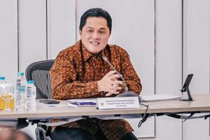 Menteri Koordinator Bidang Kemaritiman dan Investasi ad-interim Erick Thohir