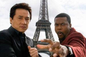 Gaya Jackie Chan dan Chris Tucker dalam film Rush Hour 3 (2007)