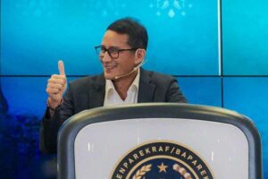 Menparekraf RI Sandiaga Salahuddin Uno