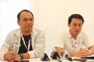 Sesi Media Briefing Race Pack Collection (RPC) Jakarta Marathon 2023 bersama dr. Andi Kurniawan, Sp.KO, Medical Director, Jakarta Marathon 2023 dan Donny Tjayadikarta, Race Director.