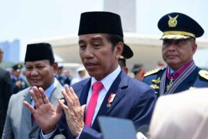 Presiden Jokowi saat memberikan keterangan kepada awak media (foto: Dok BPMI Setpres)