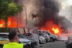 Konflik Palestina-Israel di Jalur Gaza, KBRI: Tidak Ada WNI yang jadi Korban Tangkapan layar video Voice of America: Kondisi Israel pasca serangan