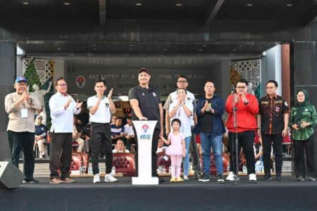 Menpora RI Dito Ariotedjo saat membuka Festival Pemuda Indonesia 2023