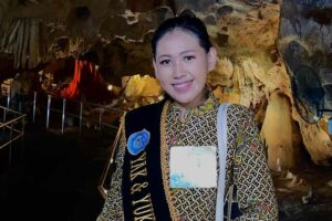 Tak Berharap Juara, Inez Tasya Brilliant Malah Terpilih jadi Duta Pariwisata Lamongan Inez Tasya Brilliant, mahasiswa FISIP Universitas Airlangga, Duta Pariwisata Lamongan (foto: Dok Pribadi)