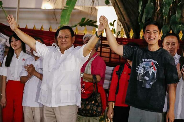 Prabowo Subianto bertemu Ketua Umum PSI Kaesang Pangarep