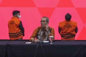 Wakil Ketua KPK Alexander Marwata saat memberikan keterangan terkait dugaan korupsi di Kementan.