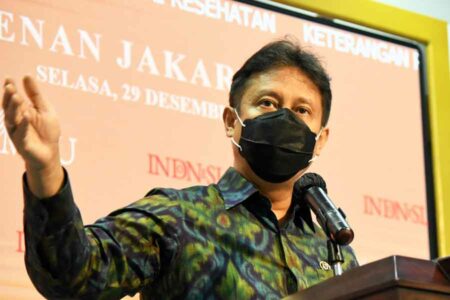 Menteri Kesehatan Budi Gunadi Sadikin