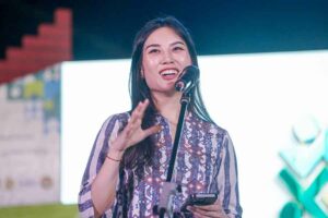 Angela Tanoesoedibjo: Jambore Pemuda Internasional 2023 Gairahkan Pariwisata dan Ekonomi Kreatif di Mojokerto Wamenparekraf sekaligus Wakabaparekraf Angela Tanoesoedibjo