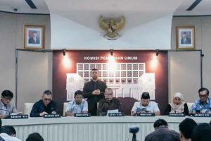 Konferensi Pers Penetapan Paslon Presiden dan Wakil Presiden Pemilu Tahun 2024