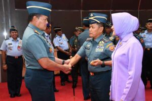 Panglima TNI Terima Laporan Korps Kenaikan Pangkat 15 Perwira Tinggi TNI Kotak Masuk
