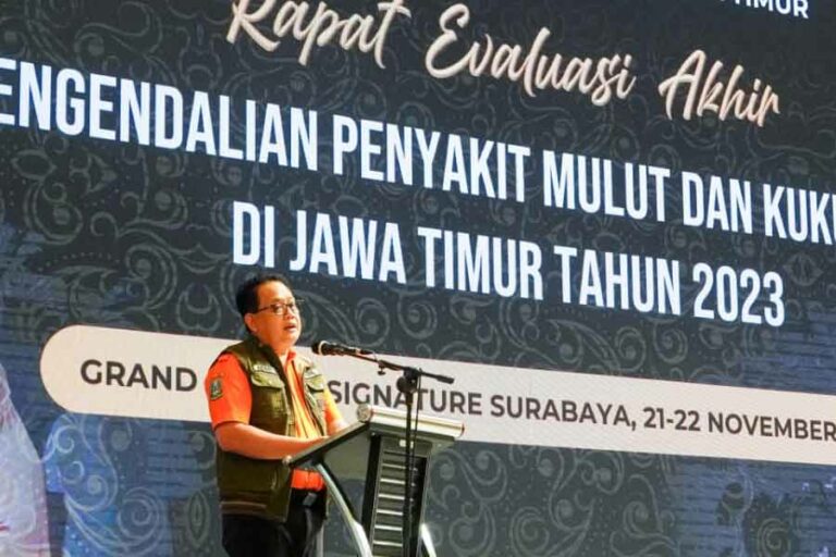 Sekretaris Daerah Provinsi Jawa Timur Adhy Karyono