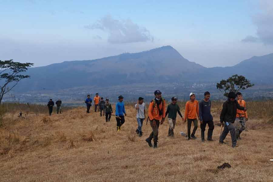 Karhutla di Kaki Gunung Rinjani Hanguskan 95 Hektar Lahan