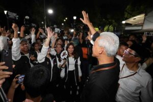 Ganjar Pranowo, Mahfud MD, dan para pendukungnya
