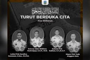 Gubernur Khofifah Sampaikan Duka Mendalam untuk Korban Jatuhnya Pesawat TNI AU Super Tucano