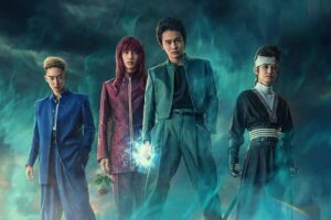Sinopsis Yu Yu Hakusho (2023), Live-Action Manga Populer tentang Detektif Dunia Kelam Poster satu sisi Yu Yu Hakusho (2023) (foto: Dok Netflix)