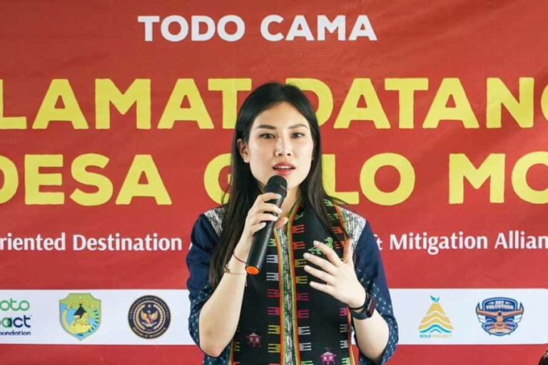Wakil Menteri Pariwisata dan Ekonomi Kreatif/Wakil Kepala Badan Pariwisata dan Ekonomi Kreatif (Wamenparekraf/Wakabaparekraf) Angela Tanoesoedibjo