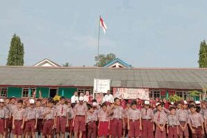 Peduli Pendidikan, PHE OSES Bantu Renovasi SD Negeri Karya Tani
