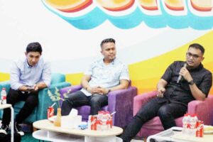 Diskusi 'Kongko Fanta Law Jelang Debat Pilpres: Hukum, HAM, Korupsi dan Terorisme' di markas TKN Fanta, Jakarta