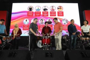 Suasana peresmian Gelora CIMB Niaga
