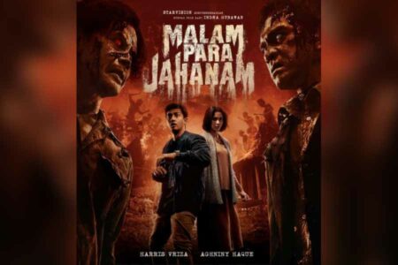 Poster film Malam Para Jahanam Hadir (2023)