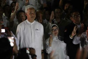 Prof. Dr Siti Nur Azizah, putri Wakil Presiden RI KH Ma'ruf Amin, memberikan dukungan pada pasangan Ganjar-Mahfud.