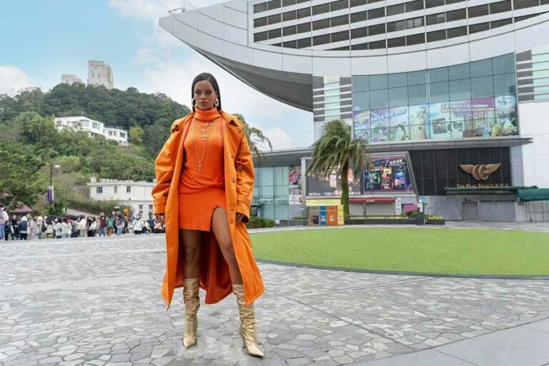 Patung lilin Rihanna di Madame Tussauds Hong Kong