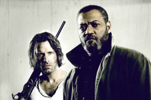 Thomas Jane dan Laurence Fishburne dalam Standoff (2016)
