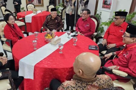 Wapres Ma’ruf Amin dan Ganjar Pranowo Hadiri Peringatan HUT Ke-51 PDI Perjuangan