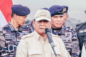 Menteri Pertahanan Prabowo Subianto