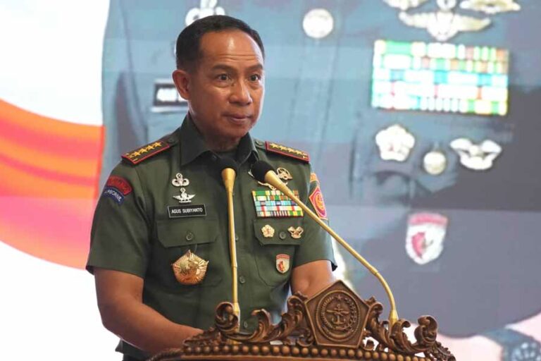 Panglima TNI Jenderal Agus Subiyanto