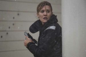 Sinopsis The Hurricane Heist (2018), Kisah Perampokan di Tengah Badai Orka Aksi Maggie Grace dalam The Hurricane Heist (2018)