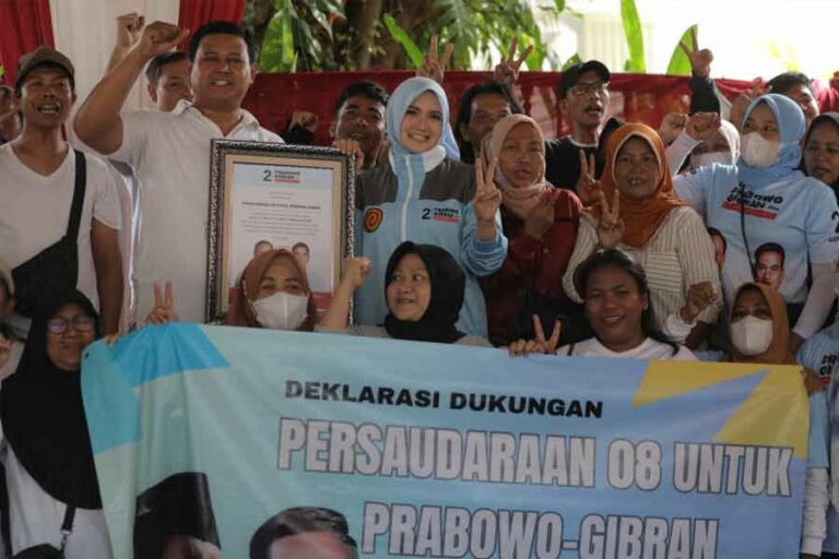 Relawan Persaudaraan 08 Bersatu untuk Menangkan Prabowo-Gibran dalam Satu Putaran