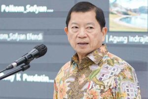 Menteri Perencanaan Pembangunan Nasional dan Kepala Badan Perencanaan Pembangunan Nasional (PPN/Bappenas), Suharso Monoarfa