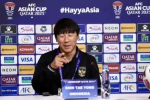 Shin Tae-yong Optimistis Timnas Indonesia Bakal Beri Kejutan Lawan Irak di Piala Asia 2023 Pelatih timnas Indonesia, Shin Tae-yong