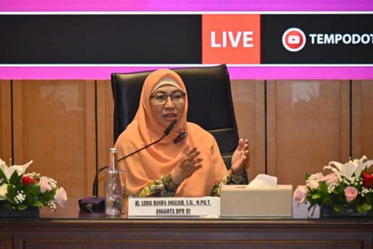 Anggota Komisi X DPR RI Ledia Hanifa Amalia