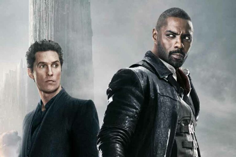 Matthew McConaughey dan Idris Elba dalam The Dark Tower (2017)